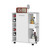 White Rolling Bar Cart With Wine Storage