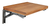 30" Brown Premium Wall Mount Teak Shower Bench