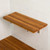 30" Brown Premium Wall Mount Teak Shower Bench