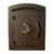 Manchester Non-Locking Column Mount Mailbox With Logo