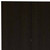 79" Modern Black Pantry Cabinet with Two Doors and Five Shelves