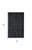 4' X 6' Black Wool Hand Woven Stain Resistant Area Rug