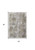 2' X 3' Green Gray And Ivory Abstract Area Rug With Fringe
