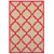 5' X 8' Sand Geometric Stain Resistant Indoor Outdoor Area Rug