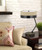 20" Black And Brown Wood And Metal Two Light USB Table Lamp With Beige And Black Shade