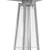 41000 BTU Black Steel Propane Triangular Pyramid Standing Patio Heater