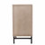 Champagne Deco Buffet Storage Cabinet
