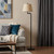 60" Bronze Swing Arm Floor Lamp With White Square Shade
