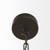 Antiqued Black Metal Hanging Industrial Caged Pendent Light
