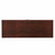 44" Brown Wood With Glass Sideboard with Two Doors