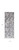 8' Ivory Gray And Brown Abstract Power Loom Distressed Stain Resistant Runner Rug