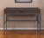 42" Brown and Black Writing Desk