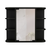 24" Black Wood Floating Double Door Bathroom Vanity And Medicine Cabinet With Mirror