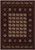 3’ x 8’ Red Eclectic Geometric Pattern Runner Rug
