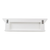 Classic White Wood Wide Four Hook Hanging Coat Rack