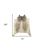 6' X 7' Brown and White Cowhide Hand Knotted Area Rug