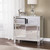 Glamorous Mirrored Bling Two Door Storage Accent Cabinet
