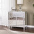 Glamorous Mirrored Bling Two Door Storage Accent Cabinet