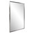 36" Gunmetal Metal Framed Accent Mirror