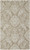 5' X 8' Tan And Ivory Wool Paisley Tufted Handmade Stain Resistant Area Rug