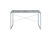 47" Gray and Black Writing Desk - 606114864134