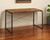 47" Brown and Black Writing Desk - 606114864158