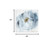 Gray And Blue Unframed Flower Canvas Wall Art - 808230015401