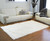 5' X 8' Off White Faux Fur Area Rug - 689211825253
