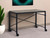 47" Brown and Black Writing Desk - 606114865216