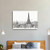 Monochrome Paris Rooftops Sketch Unframed Print Wall Art - 808230016941