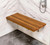24" Premium Wall Mount Teak Shower Bench - 808230105218