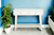 42" White Solid Wood Console Table With Shelves And Drawers - 606114802815