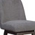 26" Gray Solid Wood Swivel Bar Chair - 606114745983