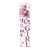 36" Pink And White Solid Wood New Baby Porch Sign - 880016492187