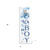 36" Blue And White Solid Wood New Baby Porch Sign - 880016781755