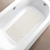 35" White Spa Pebbles Non Slip Bathtub Mat - 606114560425