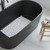 35" White Spa Pebbles Non Slip Bathtub Mat - 606114560425