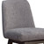 26" Taupe and Gray Solid Wood Counter Height Swivel Bar Chair - 606114746003