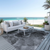 10' X 14' Black Gray And White Abstract Washable Indoor Outdoor Area Rug - 608219239657