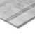 10' X 14' Gray Ombre Washable Non Skid Indoor Outdoor Area Rug - 608219309237