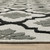 6' X 9' Beige Geometric Stain Resistant Indoor Outdoor Area Rug - 606114580799