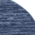 4' Blue Round Indoor Outdoor Area Rug