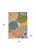 7' X 10' Turquoise Floral Non Skid Indoor Outdoor Area Rug - 606114458029
