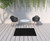4' X 6' Black Non Skid Indoor Outdoor Area Rug - 606114455837