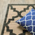 2' X 8' Sand Geometric Stain Resistant Indoor Outdoor Area Rug - 606114571322