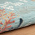 5' X 7' Blue Orange Navy And White Abstract Stain Resistant Indoor Outdoor Area Rug - 606114065012