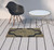 2' X 4' Black Oriental Stain Resistant Indoor Outdoor Area Rug - 606114582748