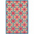 2' X 4' Sand Oriental Stain Resistant Indoor Outdoor Area Rug - 606114581093