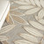 8’ Round Natural Leaves Indoor Outdoor Area Rug - 4512822812045