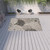 10' X 13' Silver Grey Floral Non Skid Indoor Outdoor Area Rug - 606114454519